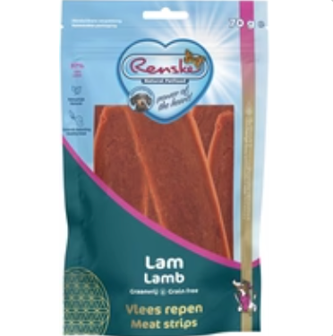 Renske Gesund Belohnung Fleischstreifen Lamm